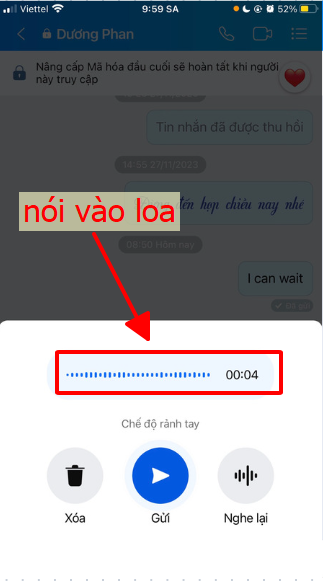 ghi âm giọng nói của bạn