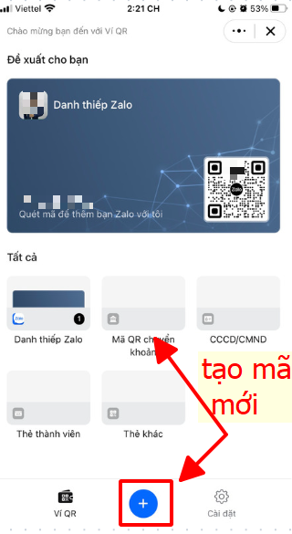 Tạo mã QR trên Zalo - 2