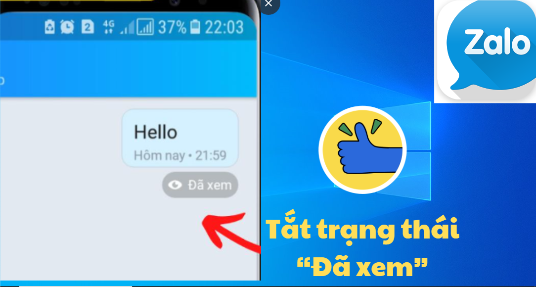 Cách tắt trạng thái “Đã xem” trên Zalo